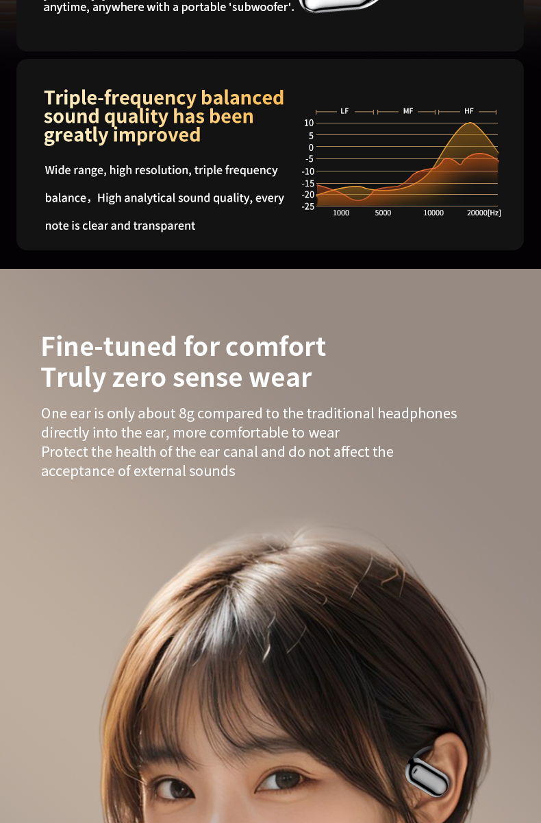 Bluetooth Wireless Earbuds V5.4, EarBuds with LCD Full Color Touch Screen, 35db ANC ENC Noise Cancelling, Multi-funtional Over-Ear Earphones for iOS, Android, Sports, Workout, Fitness-Soundcross (HK) Technology Co.,Limited