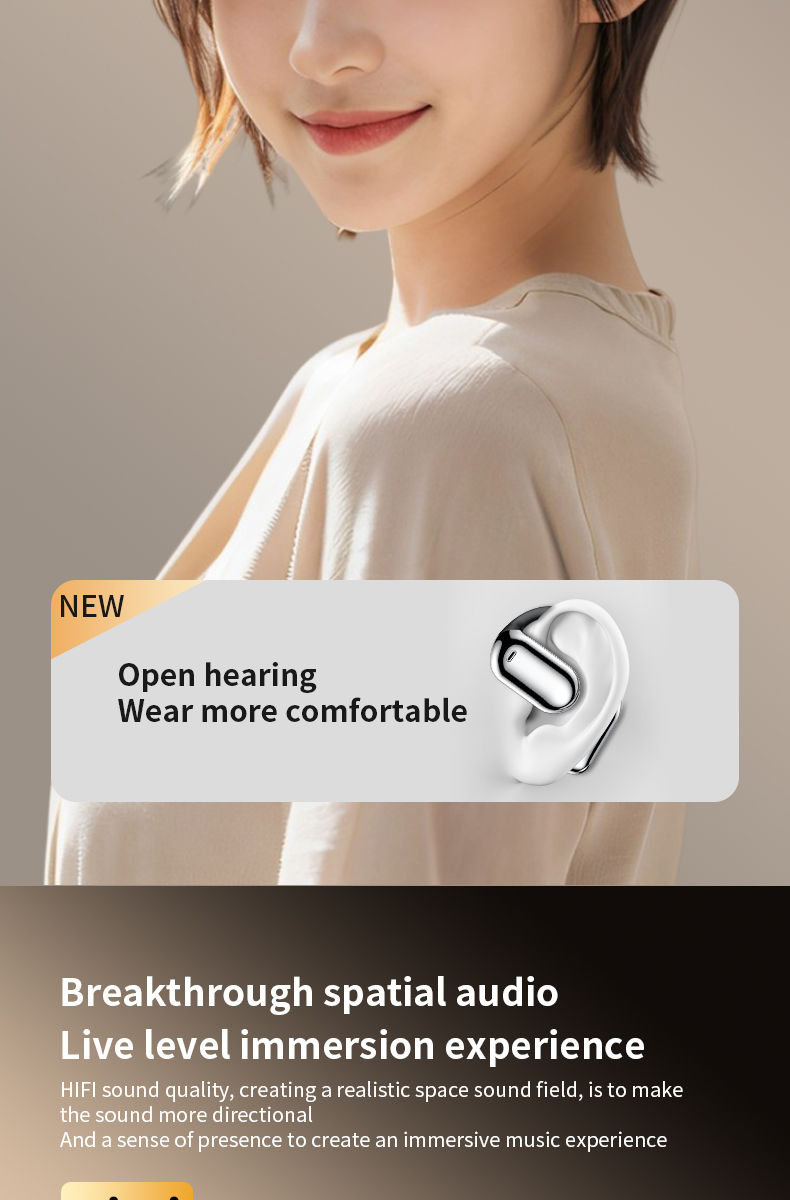 Bluetooth Wireless Earbuds V5.4, EarBuds with LCD Full Color Touch Screen, 35db ANC ENC Noise Cancelling, Multi-funtional Over-Ear Earphones for iOS, Android, Sports, Workout, Fitness-Soundcross (HK) Technology Co.,Limited