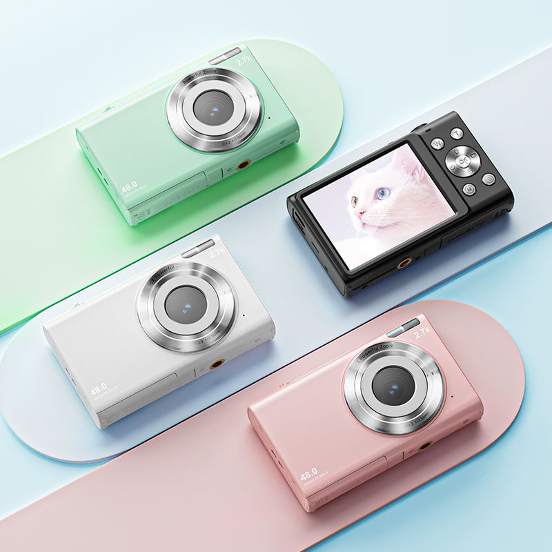 DC402 48MP 16X Zoom Dual Lens Digital Camera – 4K Vlog Camera with 2.88″ IPS Screen, Smile Capture & LED Fill Light-Soundcross (HK) Technology Co.,Limited