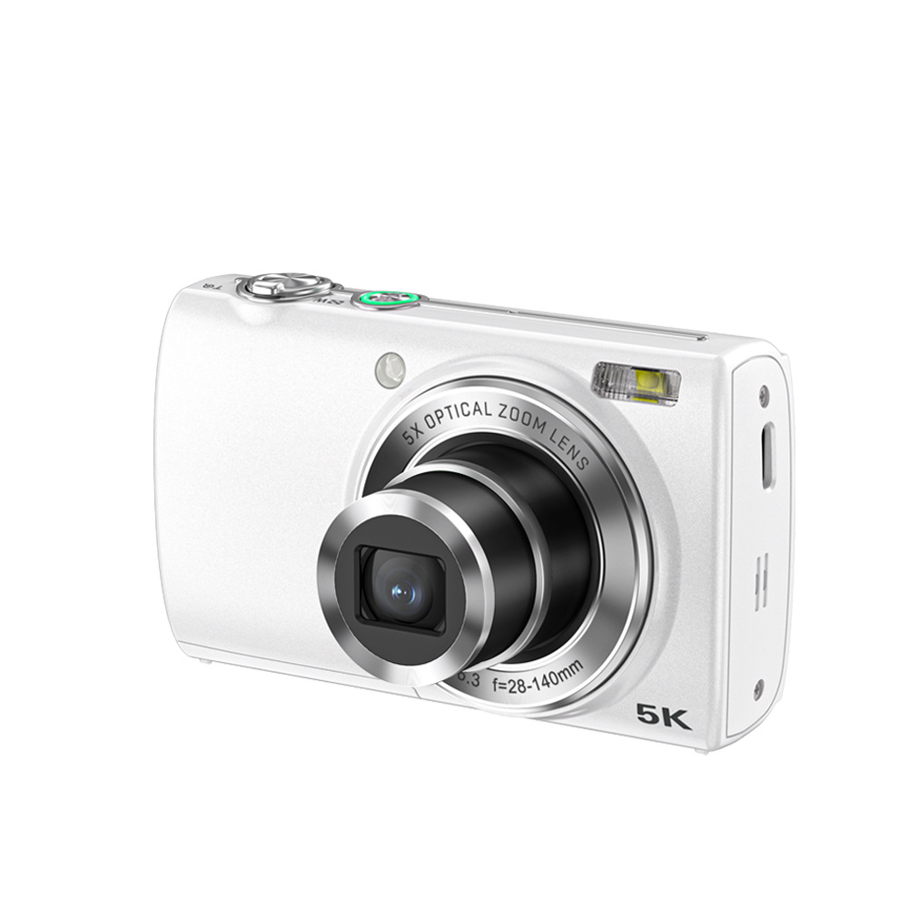 Wholesale 5K Digital Camera 5X Optical Zoom 16MP Dual Lens with 6-Axis Image Stabilization & 2.8" Touchscreen - Image 2