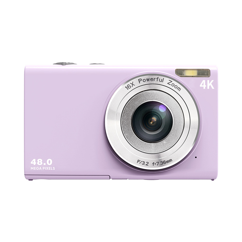 DC402 48MP 16X Zoom Dual Lens Digital Camera – 4K Vlog Camera with 2.88" IPS Screen, Smile Capture & LED Fill Light - Image 4