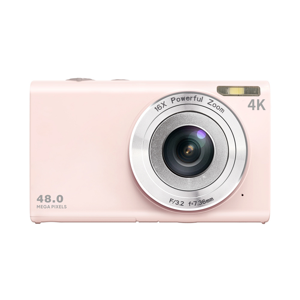 DC402 48MP 16X Zoom Dual Lens Digital Camera – 4K Vlog Camera with 2.88" IPS Screen, Smile Capture & LED Fill Light - Image 2