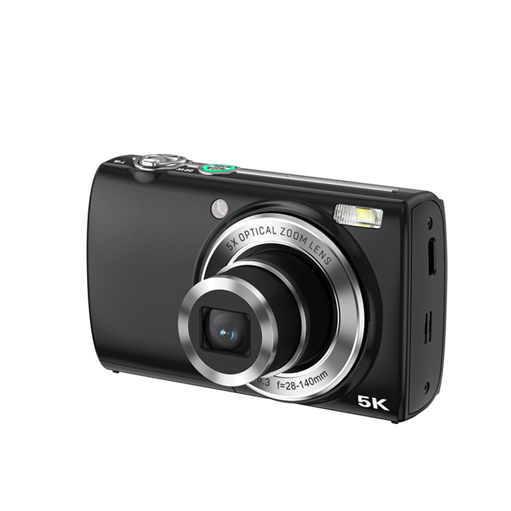 Wholesale 5K Digital Camera 5X Optical Zoom 16MP Dual Lens with 6-Axis Image Stabilization & 2.8" Touchscreen