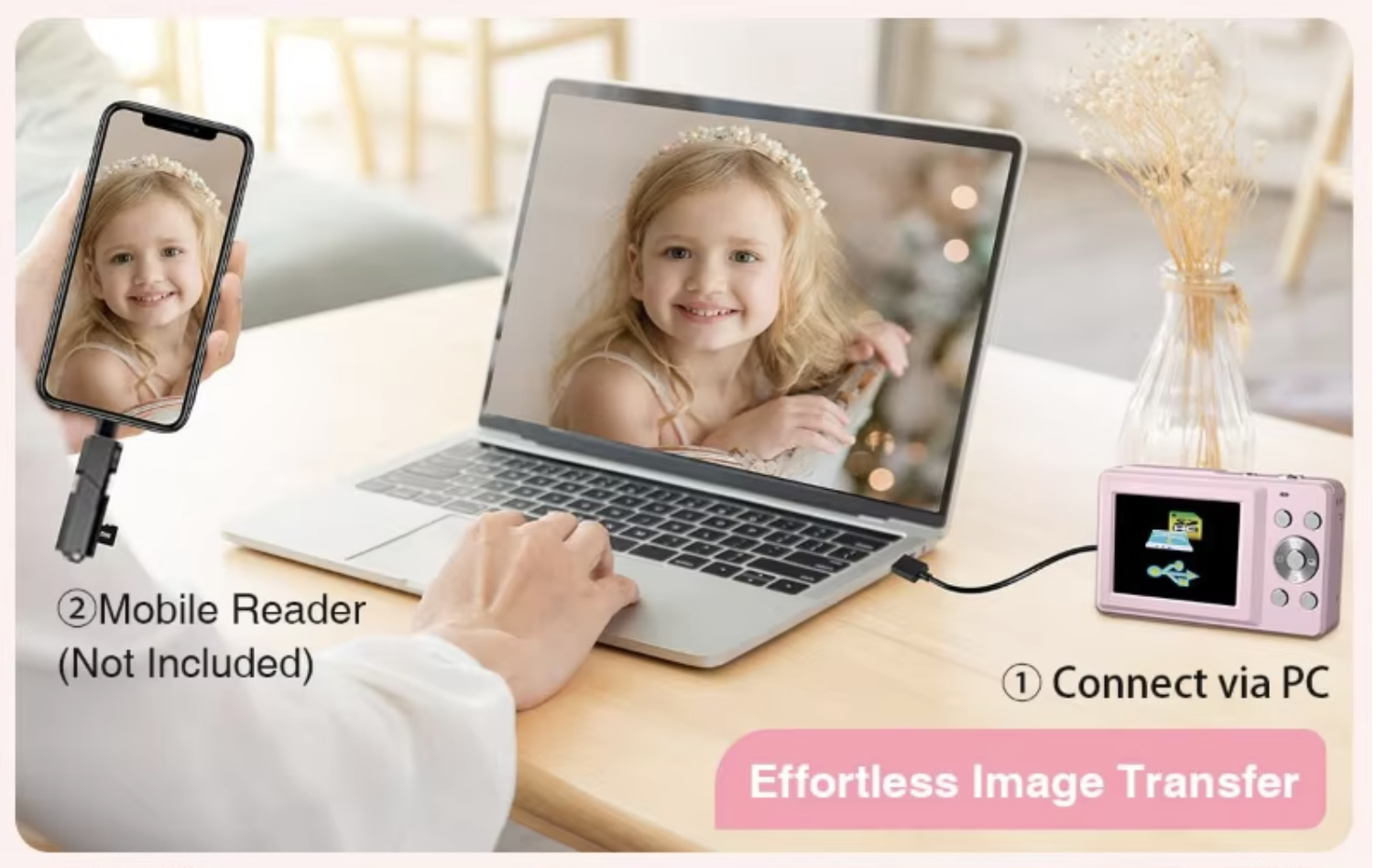 16X Digital Zoom Digital Camera 44MP Point and Shoot Camera for Photography Mini Retro Vlog Camera OEM Wholesale-Soundcross (HK) Technology Co.,Limited