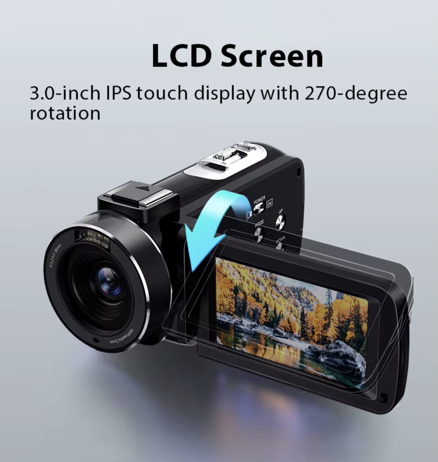 Wholesale 2.7K HD 16X Zoom Digital Video Camera with 270° Flip Screen & IR Night Vision 2.7K Camcorder-Soundcross (HK) Technology Co.,Limited